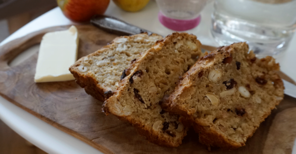 Aus der Frühstückspension: Apfelbrot