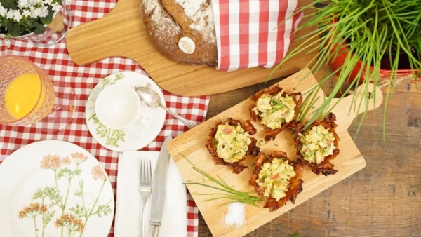 Aus der Frühstückspension: Bauernfrühstück