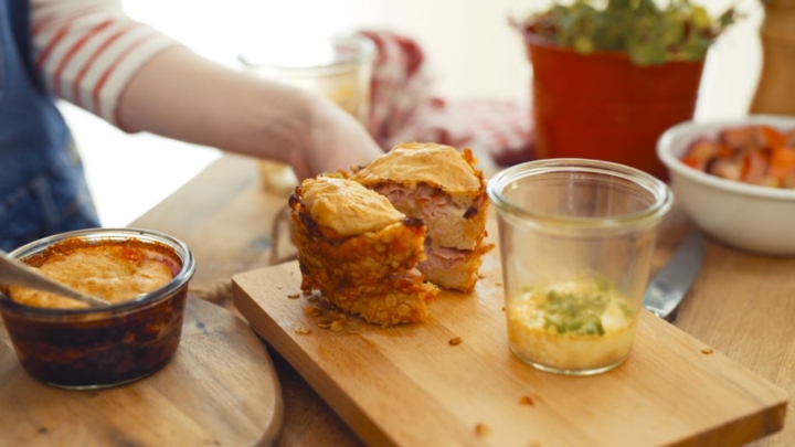 Aus der Frühstückspension: Frühstück im Glas