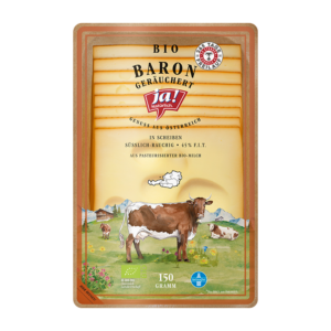 Bio Baron geräuchert 45% F.i.T., in Scheiben