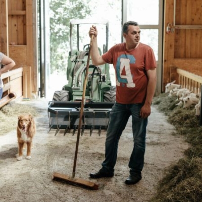 Klaus Wiesinger bei der Arbeit - Ja! Natürlich