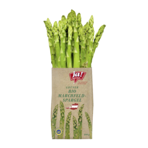 Bio-Spargel grün