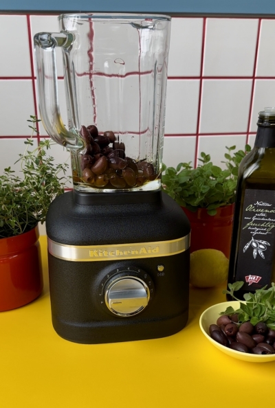 Karfiol gebacken mit Oliven Tapenade