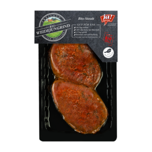 Bio-Minutensteak mariniert vom Weidejungrind