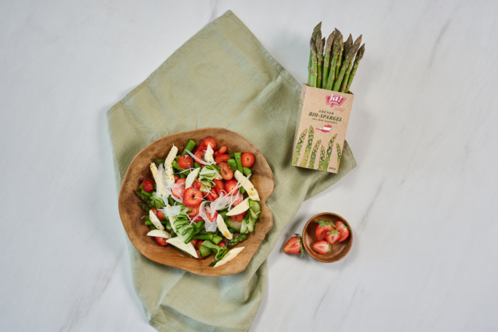 Erdbeer-Spargel-Salat