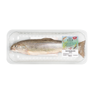 Bio-Bachsaibling im Ganzen
