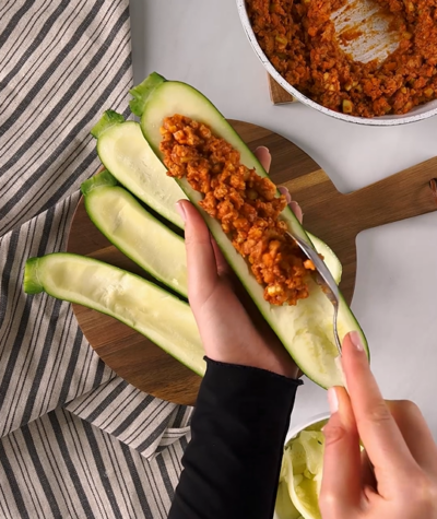 Zucchini Soja Faschiert