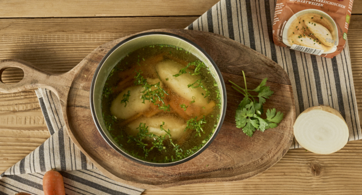 Bio-Grießnockerlsuppe