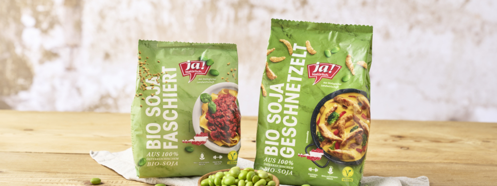 Soja Faschiert und Soja Geschnetzelt