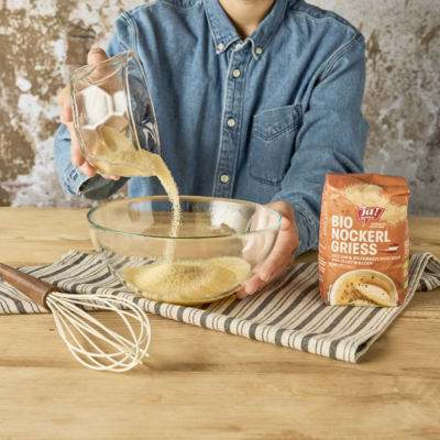 Grießnockerlsuppe Zubereitung
