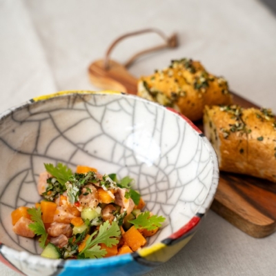 Ceviche Seeforellenfilet Marcel Drabits