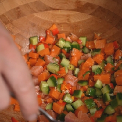 Ceviche Seeforellenfilet Marcel Drabits