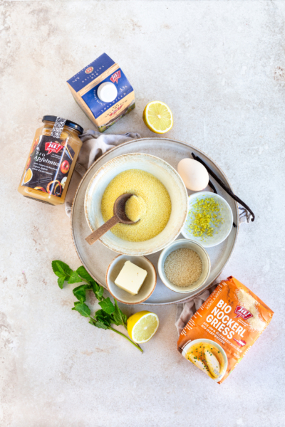 Alle im Rezept genannten Zutaten.