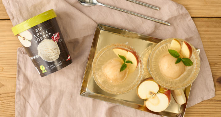 Bio-Apfelsorbet Prosecco