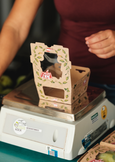 Bio-Papau wir in Ja! Natürlich Verpackung gegeben