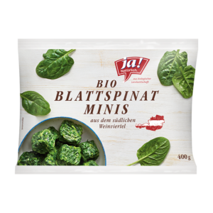 Bio-Blattspinat Minis