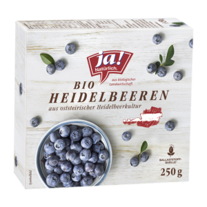 Bio-Heidelbeeren tiefgekühlt