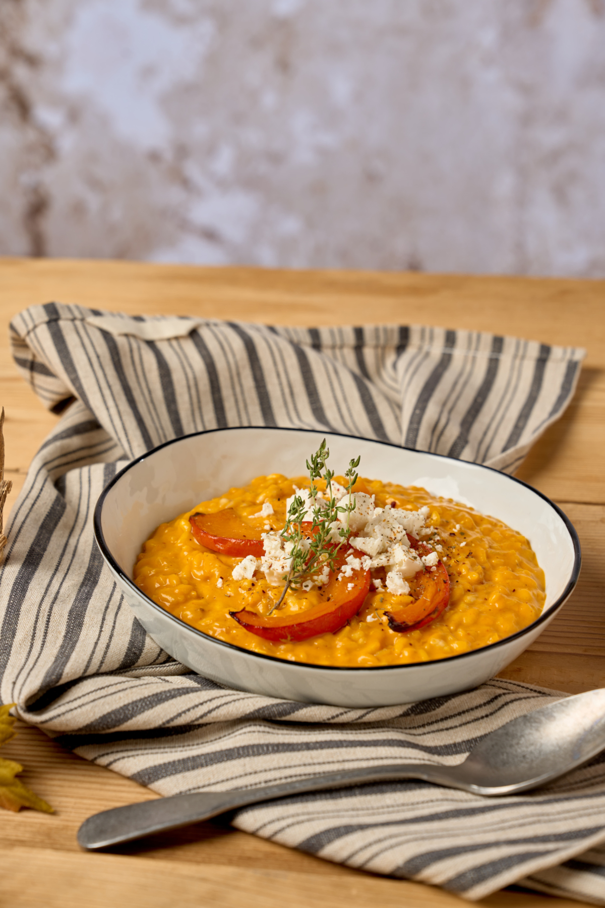 Kürbis Risotto mit Feta | Rezept - Ja! Natürlich