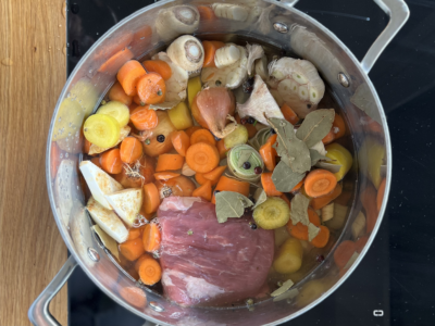 Rindssuppe mit Frittaten