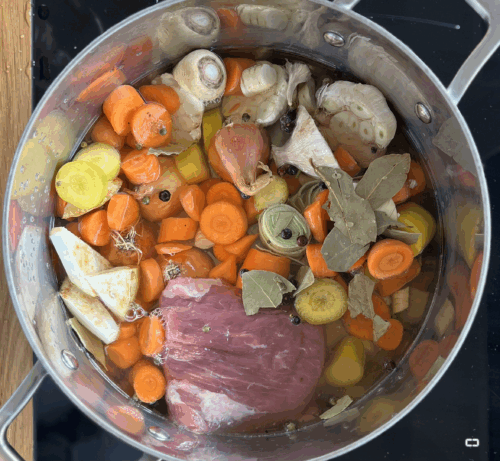 Rindssuppe mit Frittaten