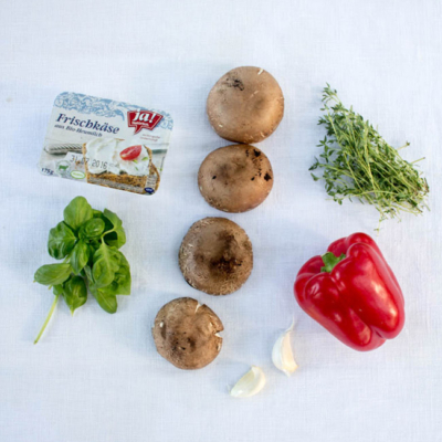 Alle im Rezept genannten Zutaten.