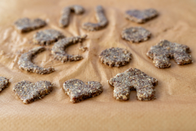 Zuckerfreie Apfel Hafer Kekse