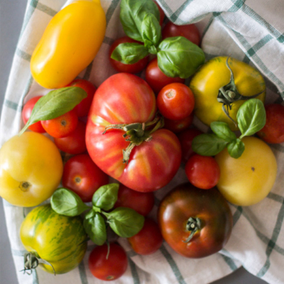 Bio-Paradeiser-Raritäten.