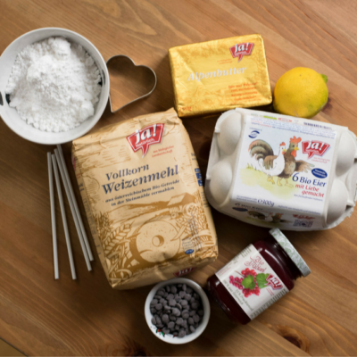 Alle im Rezept genannten Zutaten.