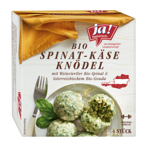 Bio-Spinat-Käse-Knödel