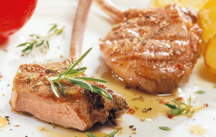 Gegrillte Lammkoteletts mit Kräutern mariniert | Rezept – Ja! Natürlich