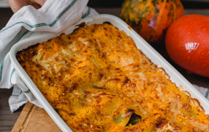 Kürbislasagne