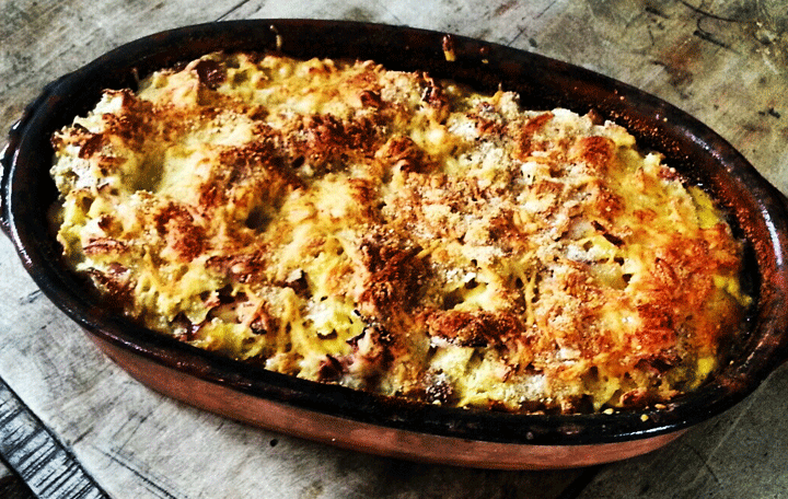 Altwiener Schinkenfleckerl nach Kaiserart