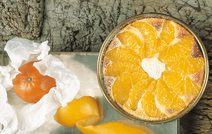 Überbackene Orangen