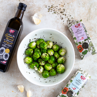 Bachsaibling mit Kürbispüree Rezept Ja! Natürlich Simone Kemptner