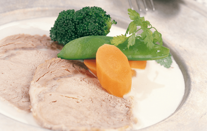 Kalbsbraten in Milch