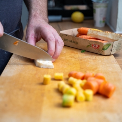 Geschmortes Weidejungrind mit Erdäpfel Pilz Roulade Marcel Drabits Ja! Natürlich