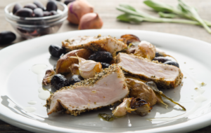 In haselnuessen gewaelzter Schweineruecken | Rezept | Ja! Natürlich