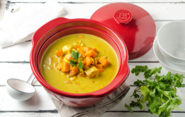 One Pot Kürbis-Hühnercurry