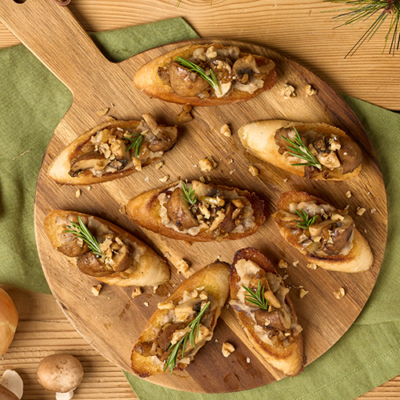 Vegane Maronen Pilz Broetchen | Rezept | Ja! Natürlich