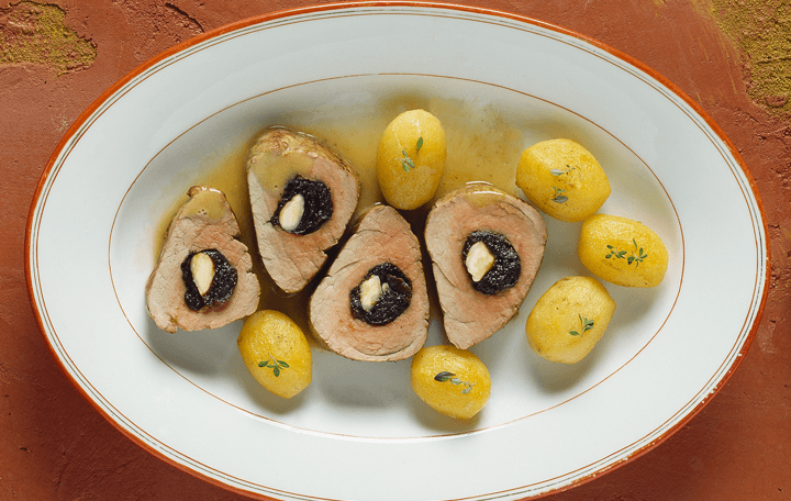 Gefüllte Schweinsfilets