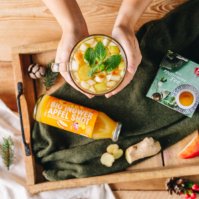 Apfel-Ingwer-Punsch | Rezept | Ja! Natürlich