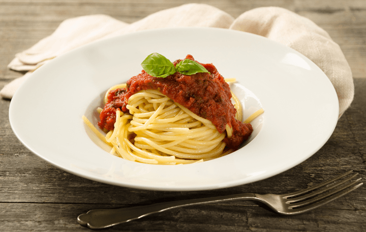 Spaghetti mit Paradeisersauce