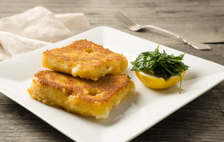 Gebackener Emmentaler