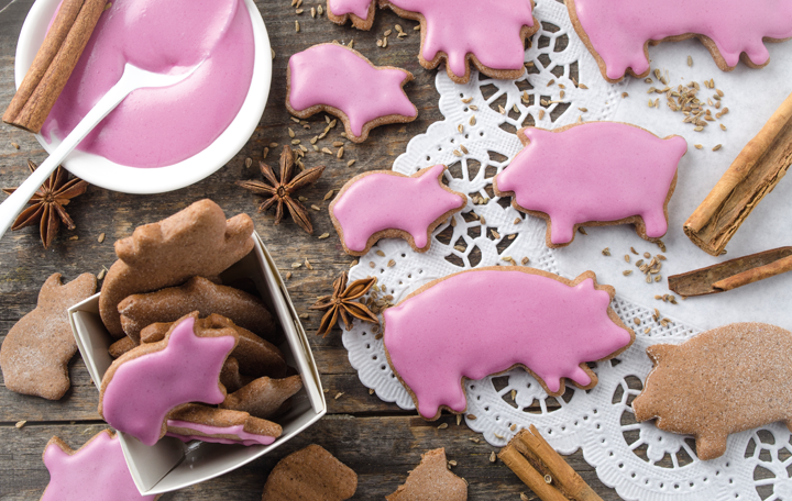 Lebkuchen-Schweinderl