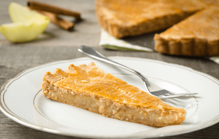 Topfenteig-Apfelkuchen