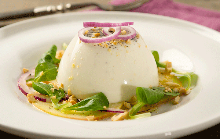 Ziegenmilch-Pannacotta