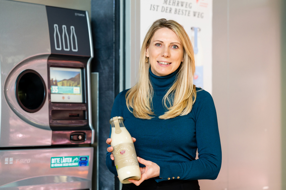 Neu: Milch im Mehrweg-Glas