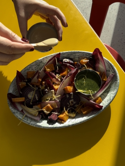 Schmorgemüse mit Dip Rezept Karma Food