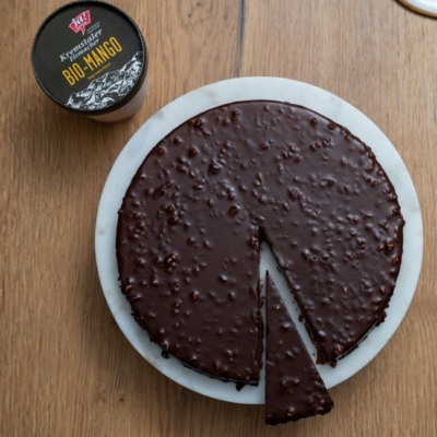 Schokoladentarte mit Mango Eis Marcel Drabits Rezept