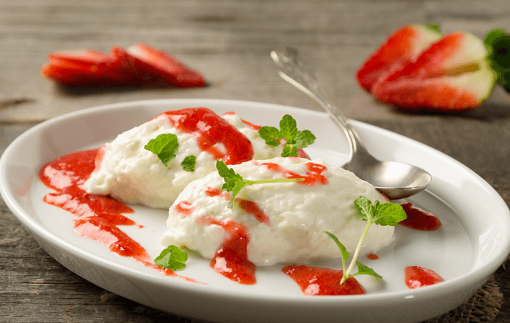 Joghurt-Vanille-Nockerln